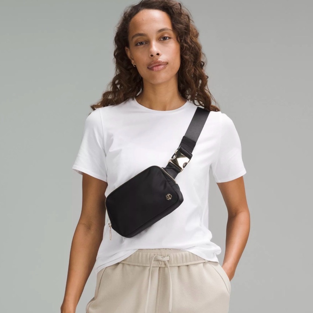 Black Crossbody Belt Bag - Women’s Sling Bag